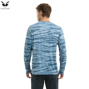 Camisetas de Pesca Sublimadas Personalizadas de Manga Larga, Transpirables, de Secado Rápido, Jersey de Pesca de Alto Rendimiento con Protección UV UPF 50+ - Product Image 4