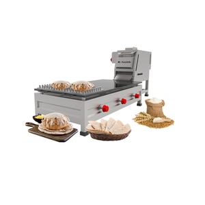 Machine à roti/chapati semi-automatique RST-1000, électrique/gaz double alimentation, 80x29x35 pouces, acier inoxydable, usage commercial, facile à utiliser - Product Image 2