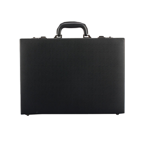 Maletín Roziv Deportivo Clásico Negro de Cuero Sintético Suave con Cierre de Cremallera, Compartimento para Zapatos, Ligero (1 kg), para Viajes Unisex - Product Image 6