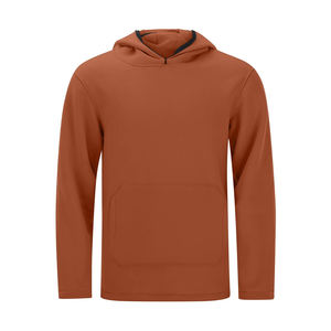 Sudadera con Capucha Doble Tipo Ninja con Logotipo Personalizado Bordado, Sudadera con Capucha Balaclava de Doble Capa, Talla Grande, Cierre Completo, Unisex, 100% Algodón - Product Image 2