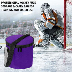 Bolsa para Discos de Hockey sobre Hielo Ligera de Alta Calidad, Diseño de Color Personalizado, Accesorio para Bolsa de Discos de Hockey - Product Image 2