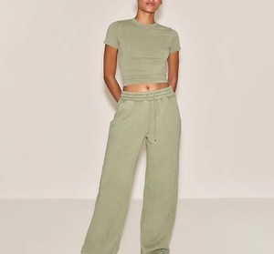 Women Oversized Sweatpants Baggy Jogger <b>Trousers</b> Loose Casual Drawstring Pants Streetwear Lounge Bottoms Custom Wholesale - Product Image 4