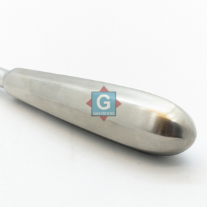 Rétracteur chirurgical dentaire Middeldorf, argenté, poignée ergonomique, instrument manuel, classe I - Product Image 5