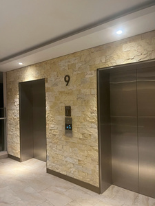 Eco Friendly Yellow Marble Tiles for Exterior Accent Wall Stone Panels Home Decor - Product Image 2