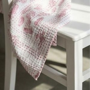 Luxury Cotton Sanganer Kantha Queen Size Throws Hand Block Printed Large Width Handmade Indian <b>Quilt</b> <b>Bedding</b> Home Textile - Product Image 6