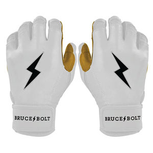 ค้นหาไอคอนที่คล้ายกัน ถุงมือตีเบสบอลหนังสีน้ำเงิน Bruce Bolt แบบมีแผ่นรองรับ ปิดด้วยแถบตีนตุ๊กแก สำหรับผู้ใหญ่ทุกเพศ เหมาะสำหรับการฝึกซ้อม - Product Image 1
