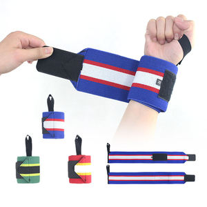 Muñequeras de estilo profesional, soporte ajustable, tela suave, ideales para sesiones de entrenamiento y necesidades de fitness. - Product Image 2