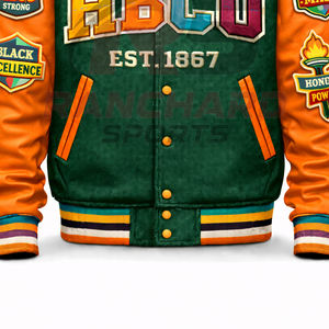 Chaqueta Universitaria HBCU – Chaqueta Letterman Elegante para Estudiantes, Exalumnos y Aficionados - Product Image 3