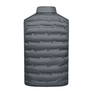 Chaleco Acolchado Sin Mangas para Hombre, Estilo Hip Hop, Reversible, Impermeable, Relleno de Poliéster, Ultraligero, Delgado, Cálido y Ligero para Invierno - Product Image 5