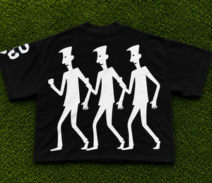 เสื้อยืดสตรีทแวร์ทรงโอเวอร์ไซส์สั่งทำพิเศษ ผ้าฝ้าย 100% เนื้อหนา ทรงบ็อกซี่ พิมพ์ลายพัฟฟ์กราฟิก ล้างสีแบบแอซิดวอช สไตล์วินเทจ สำหรับผู้ชาย - Product Image 6