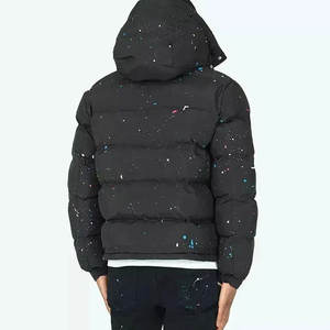 Veste matelassée d'hiver décontractée pour homme - Imperméable et coupe-vent, couleurs personnalisées et logo sur le devant, pour usage extérieur - Product Image 6