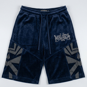 Shorts de sport en velours pour homme, style streetwear, avec appliques de strass de luxe, logo uni, décontracté, mode estivale, séchage rapide, respirant, coupe classique - Product Image 1