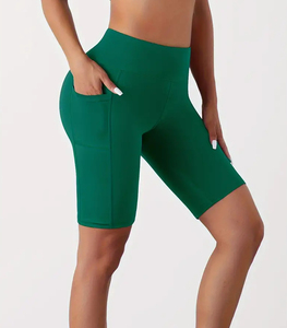 Shorts Deportivos para Mujer, Secado Rápido, Transpirables, para Gimnasio, Fitness, Entrenamiento, Cintura Alta, Bolsillos Laterales, Ligeros - Product Image 6