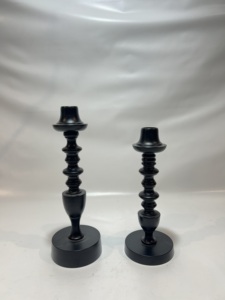 Candelabro de Aluminio Hecho a Mano, Artístico y Escultural, Portavelas de Pilar, Centro de Mesa Moderno y Lujoso para Decoración de Interiores del Hogar - Product Image 6