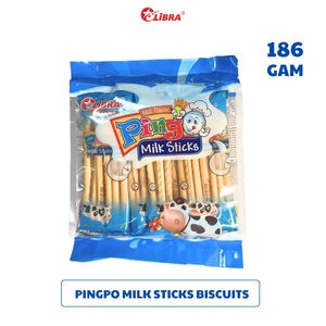 บิสกิตแท่งนม 186 กรัม ขนมหวานเนื้อครีม รับผลิตแบบ OEM ODM จากเวียดนาม - Product Image 1