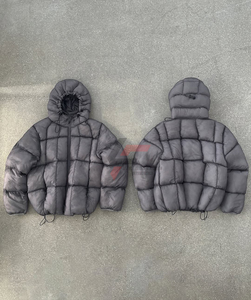 Fabrication en usine de vestes en duvet légères avec logos personnalisés, vestes d'hiver de haute qualité, vestes en duvet luxueuses - Product Image 6
