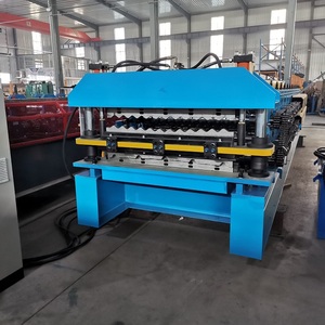 Máquina Perfiladora de Láminas para Techos de Doble Capa, Máquina Perfiladora de Perfiles de Acero, Máquina Perfiladora de Láminas para Techos IBR - Product Image 3