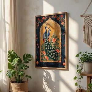 Cadre photo en bois massif fait main, style vintage moderne, pour arbre généalogique, à suspendre ou à poser, décoration intérieure, Abdul Royal World Export - Product Image 1
