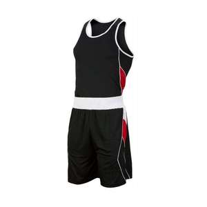 Ensemble de veste et short de boxe 100% polyester, uniforme de boxe du Pakistan, short de haute qualité en polyester, uniformes de boxe - Product Image 6