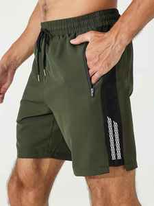 Pantalones Cortos Deportivos Personalizados para Hombre |   Pantalones cortos de tela de poliéster transpirables para gimnasio, correr, entrenamiento y uso casual. - Product Image 4