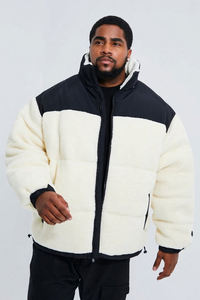 Chaqueta de Invierno Acolchada de Diseño Personalizado, Chaqueta de Hombre con Cierre Completo, Estilo Urbano, Lavada, a Precios de Mayoreo - Product Image 2