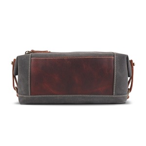 Juego de brochas de afeitar modernas, cómodas y duraderas, al por mayor, con estuche de cuero, resistente al agua y antiestático. - Product Image 2