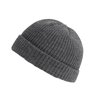 Wholesale <b>Wool</b> Blend <b>Beanie</b> Supplier for Streetwear Brands Custom Logo Rib Knit Private Label Factory - Product Image 6