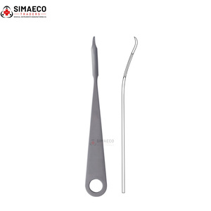 Lame à os Bennett à pointe arrondie 18cm/20cm en acier inoxydable réutilisable autoclavable manuelle certifiée ISO13485 SIMAECO MEDICAL SM-101 - Product Image 1