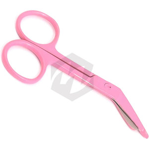 Ciseaux à pansements Lister 3,5 pouces en acier inoxydable, couleur rose, pour couper les pansements, les bandes, la gaze, instruments médicaux - Product Image 2
