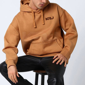 Sudadera con Capucha Extra Grande de Moda para Hombre, 100% Algodón, para Uso Diario Informal en Invierno, Hombros Caídos, Interior Cálido y Suave, Ecológica - Product Image 4