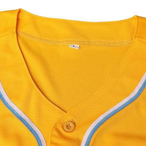 Colección de Camisetas de Béisbol Auténticas de Poliéster con Textura Clásica y Costuras Reforzadas - Product Image 4