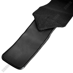 Sibrin Custom Logo <b>Black</b> Wrist <b>Wraps</b> Heavy Duty Braces Support for Powerlifting Weightlifting Wrist Support 18 Inch - Product Image 4