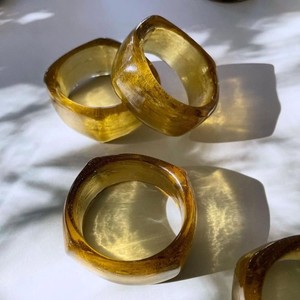 American Style Napkin Ring Semicircle <b>Tissue</b> Holder Table Decoration Napkin Ring Holder for Home Party <b>Wedding</b> hotels - Product Image 6