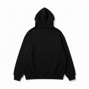 เสื้อฮู้ดดี้โอเวอร์ไซส์ผู้ชาย ผ้าฝ้าย ปักโลโก้ตามสั่ง มีกระเป๋าหน้า สไตล์ลำลอง เสื้อกันหนาวสำหรับผู้ชาย - Product Image 3
