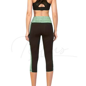 Professional Manufacturer High Quality Slim Fit Women Capri <b>Leggings</b> Solid Plus Size Tummy Control Breathable Elastic Waist 2026 - Product Image 3