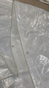 Bâche tissée imperméable avec œillets pour usage extérieur, auvent, tissu uni teint de poids moyen - Product Image 5