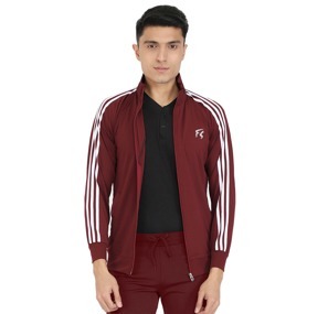 Red <b>White</b> Color Block Men's Windbreaker Jacket <b>Zip</b> Up Lightweight Outerwear for Streetwear - Product Image 5