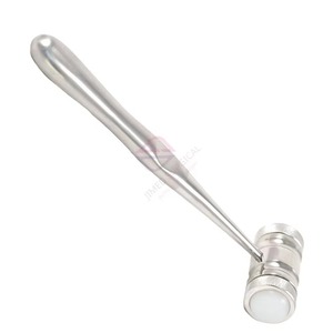 Martillo Mead de Acero Inoxidable para Levantar Huesos, Instrumento Manual Reutilizable para Cirugía Ortopédica con Cara de Fibra - Product Image 2