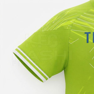 Maillot de football pour homme, impression personnalisée, manches courtes, 100% polyester, léger, séchage rapide, vêtements de sport, utilisation durable, directement de l'usine - Product Image 5