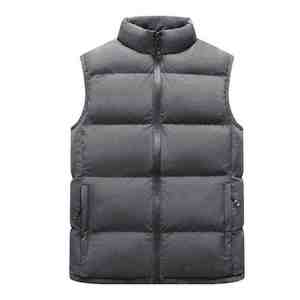 Gilet sans manches en toile pour homme, personnalisable, avec option grande taille, tissu respirant et broderie personnalisée - Product Image 2