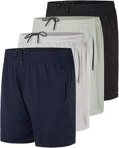 Pantalones Cortos de Playa para Hombre de Alta Calidad, Personalizados, para Entrenamiento de Verano, Casuales, de Cintura Media, Tejidos, con Cordón Ajustable y Estampado - Product Image 3