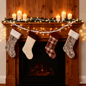 7.87ft 144 LED Warm White <b>Lighted</b> Birch Garland 8 Modes Remote Timer IP45 Waterproof Flexible <b>Branches</b> for Christmas Decorations - Product Image 3