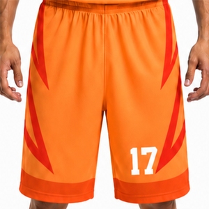 Maillot et short de basket-ball personnalisés pour joueurs de basket-ball modernes, débardeur à col en V et short athlétique anti-transpiration - Product Image 5