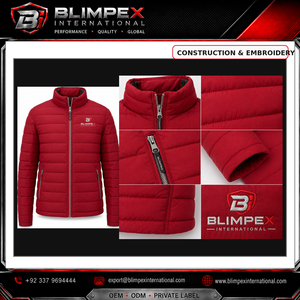 Hot Selling Latest Design <b>Lightweight</b> Winter <b>Casual</b> Men Puffer <b>Jacket</b> with Zipper Stand Collar Customized Color - Product Image 2