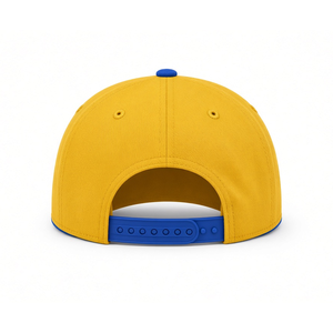 Casquette de baseball brodée or et bleu roi, motif lettres grecques, visière incurvée, ajustable, bicolore, style décontracté, pour femme - Product Image 5