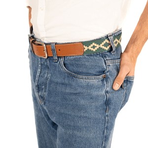 Ceinture Polo en Cuir Véritable Personnalisée, Ceinture Tressée Faite Main avec Logo Personnalisé, Ceintures Polo Souples en Cuir Véritable, Sacs et Étuis OEM LPB-0089 - Product Image 6