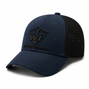 Unisex Breathable <b>Navy</b> Mesh Cap with Curved Brim, Outdoor Sports Casual Cap for Men and Women - Product Image 2