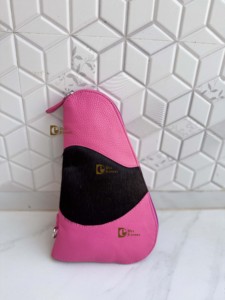 2026 New Universal High Quality Designer Cowhide Leather Pink <b>Colour</b> Western Style Gun Holster Case For Daily Use - Product Image 1