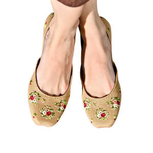 Calzado Khussa Profesional para Mujer, Antideslizante, Suela de Cuero, Parte Superior de Yute, Talla Personalizada, Todas las Temporadas, Precio Razonable - Product Image 1