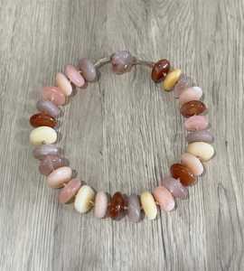 Colorful Resin Chunky Beaded Necklace for Women Acrylic Fashion <b>Large</b> Round <b>Beads</b> Necklaces Handmade Resin Craft - Product Image 3